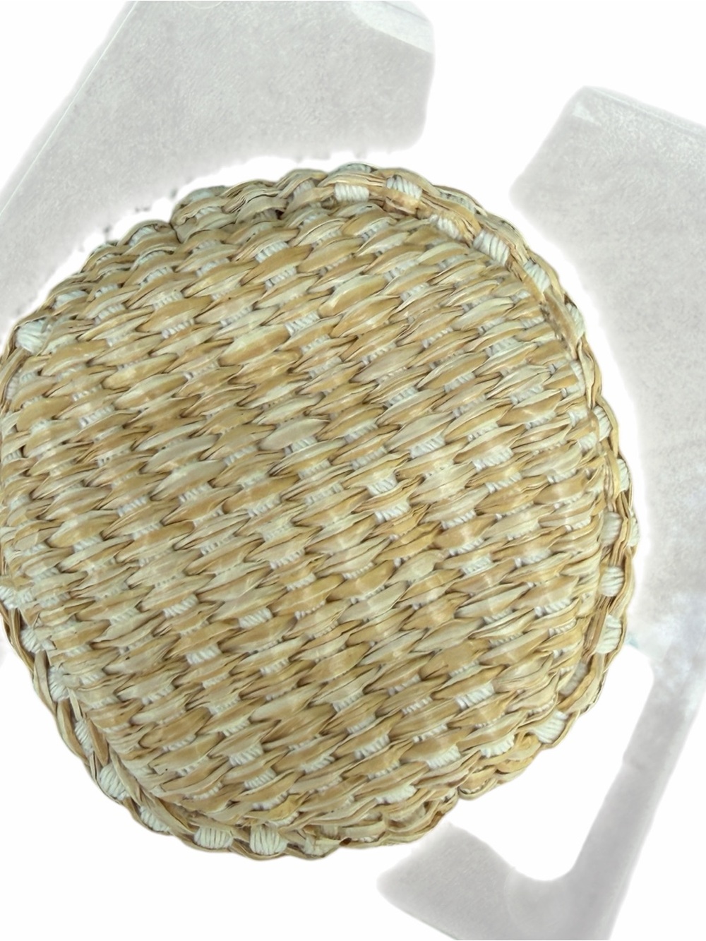 Christian Dior Beauty Mini Raffia Bucket Crossbody Bag New - Picture 5 of 14